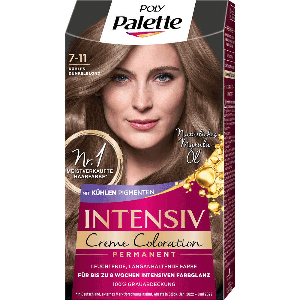 Bild: POLY Palette Intensiv-Creme-Coloration kühles dunkelblond