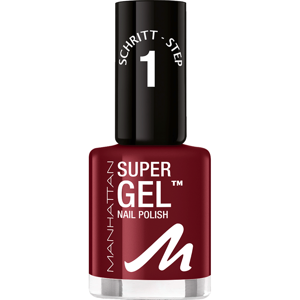 Bild: MANHATTAN Super Gel Nailpolish moody mahagony