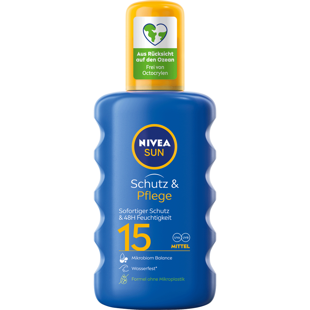 Bild: NIVEA Sun Pflegendes Sonnenspray LSF 15 