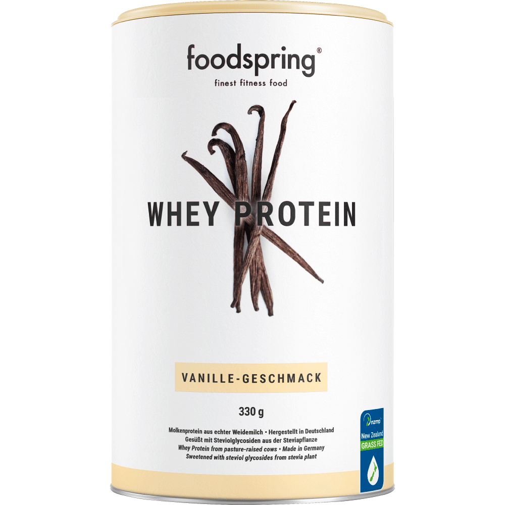 Bild: foodspring Whey Protein Shake Vanille 