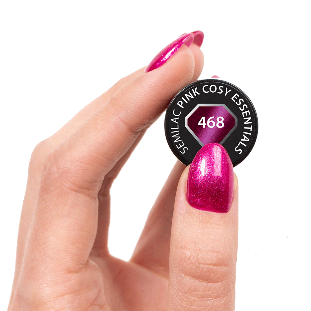 Bild: Semilac UV Nagellack Pink Cosy Essentials