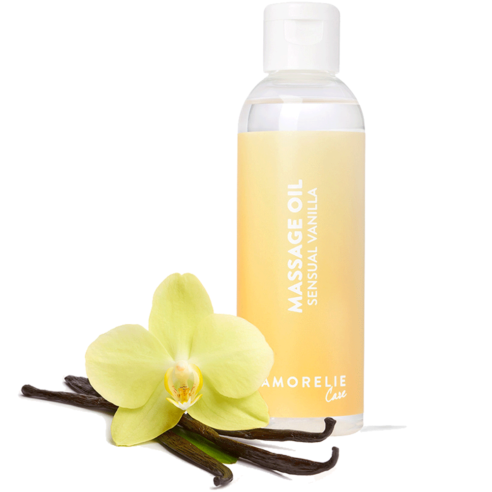 Bild: AMORELIE Massageöl Sensual Vanilla 