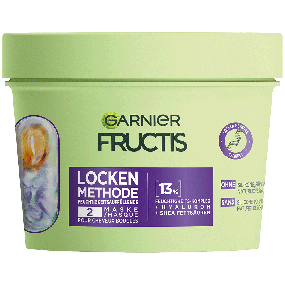 Bild: GARNIER FRUCTIS Locken Methode Haarmaske 