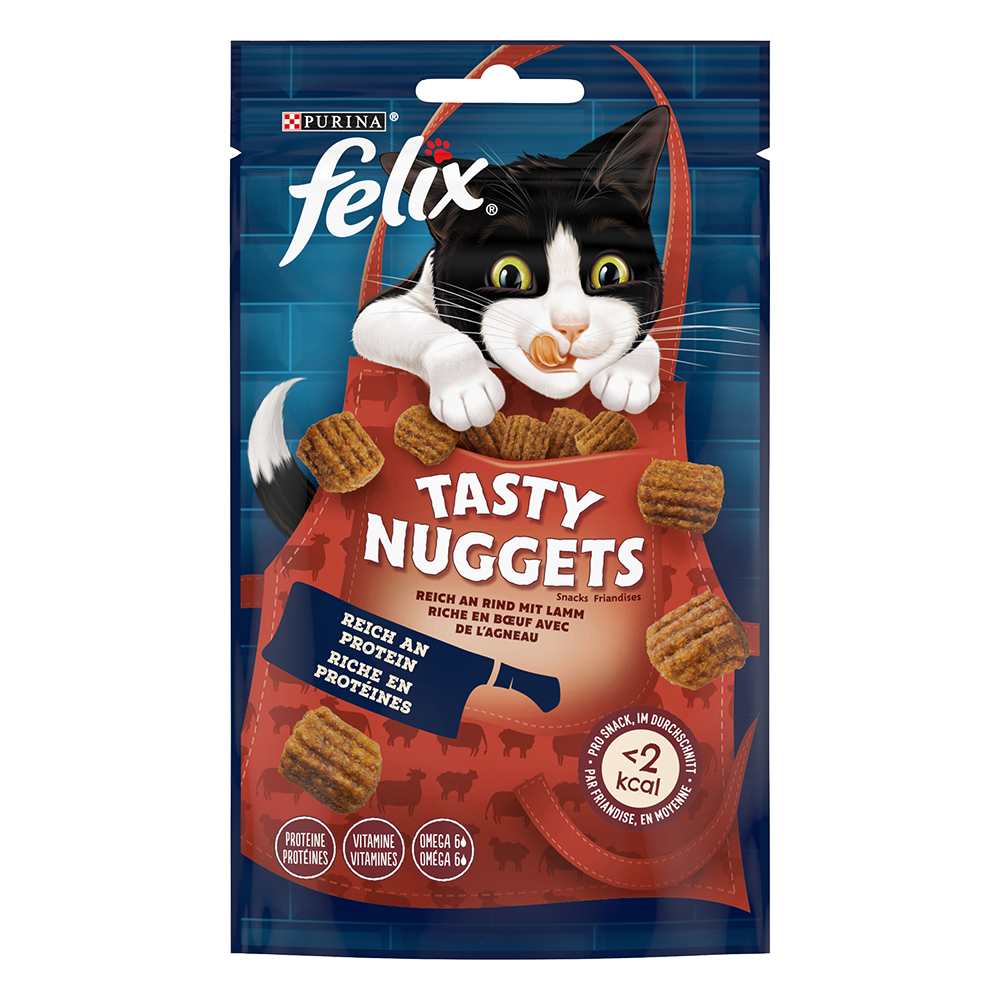 Bild: Felix Tasty Nuggets Rind mit Lamm 