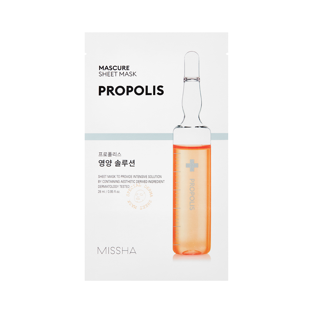 Bild: MISSHA Tuchmaske Mascure Propolis 