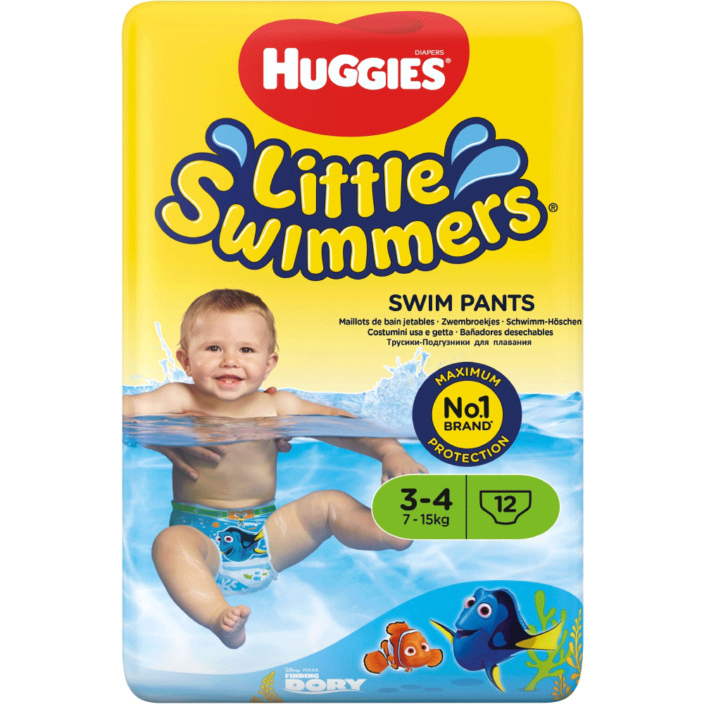 Bild: Huggies Schwimmwindeln Gr. 3-4 