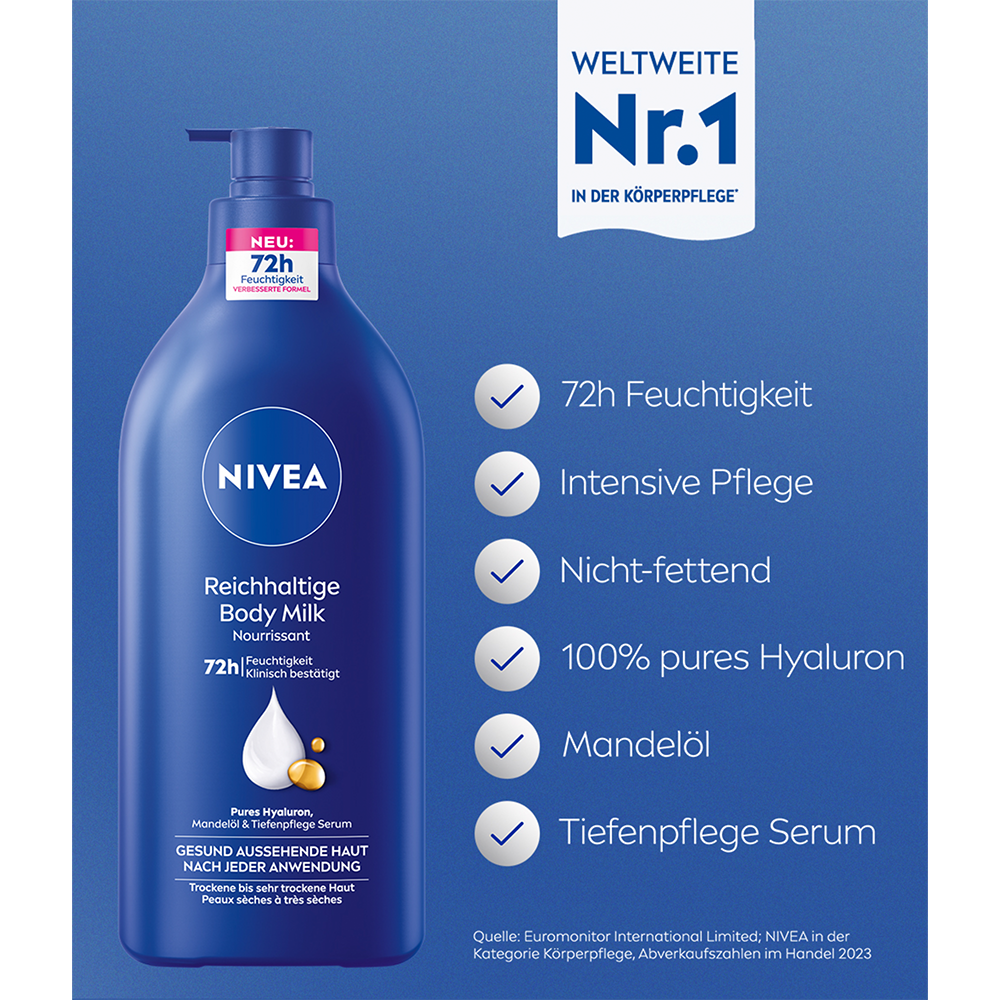 Bild: NIVEA Reichhaltige Body Milch 