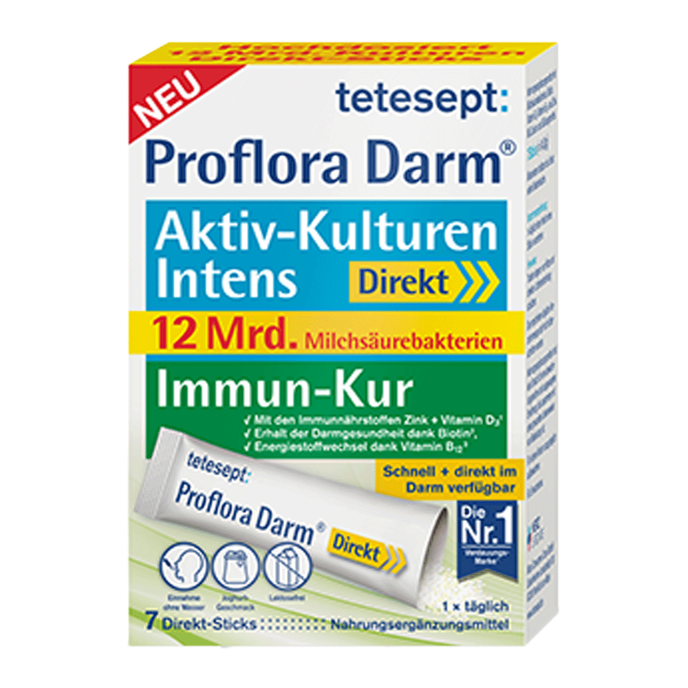 Bild: tetesept: Proflora Darm Immun-Kur 