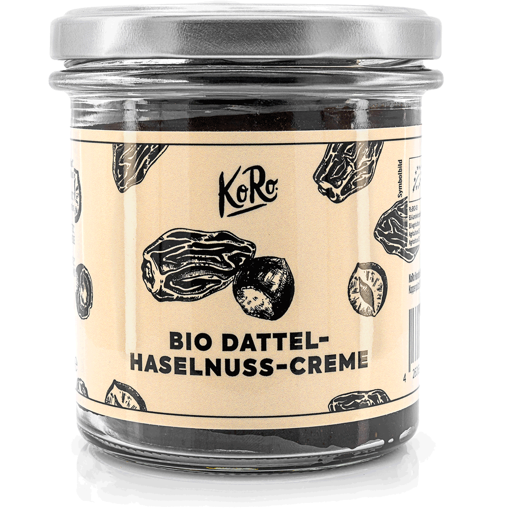 Bild: KoRo Bio Dattel-Haselnuss-Creme 