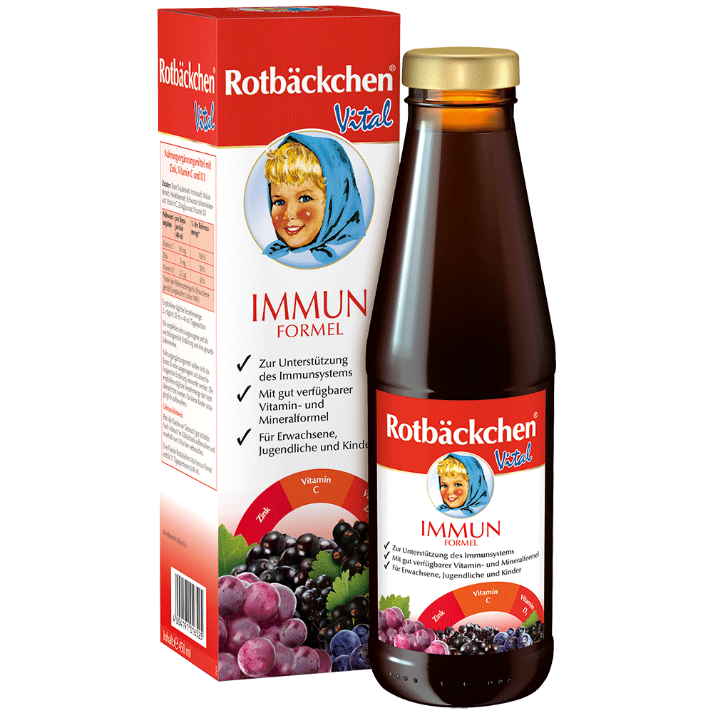 Bild: Rotbäckchen Saft Vital Immun 