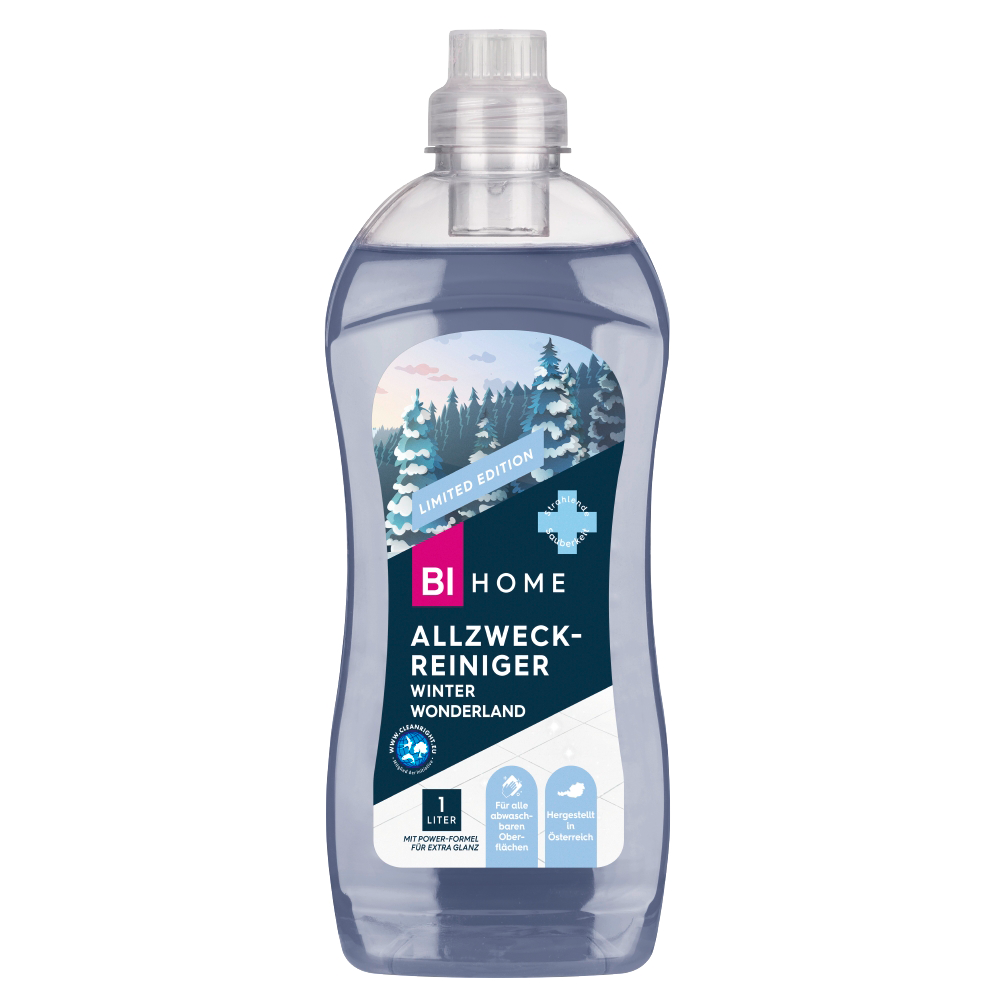 Bild: BI HOME Allzweckreiniger Winter Wonderland Limited Edition 