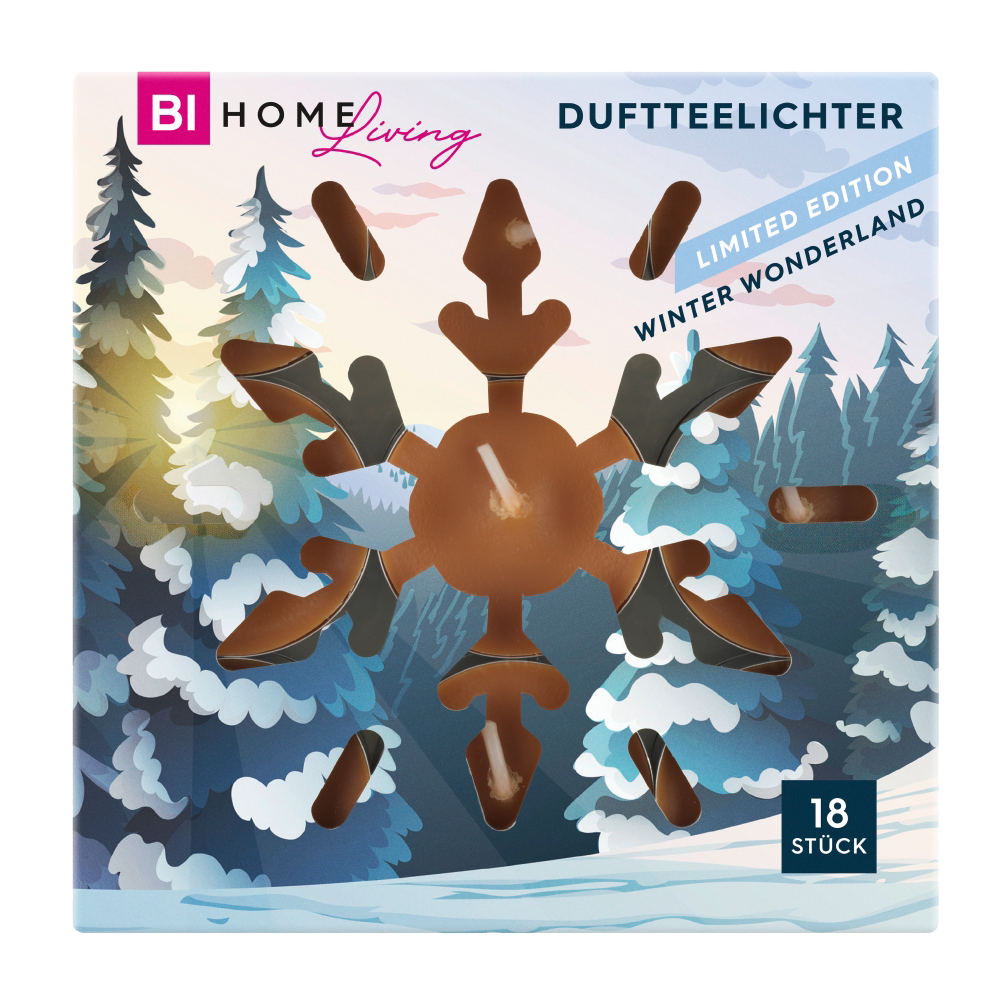 Bild: BI HOME Living Duftteelichter Winter Wonderland Limited Edition 