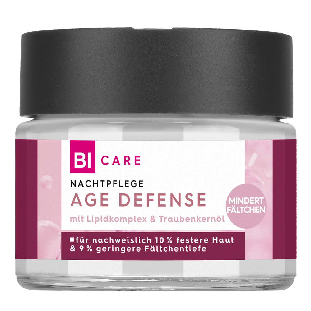 Bild: BI CARE Age Defense Nachtcreme 