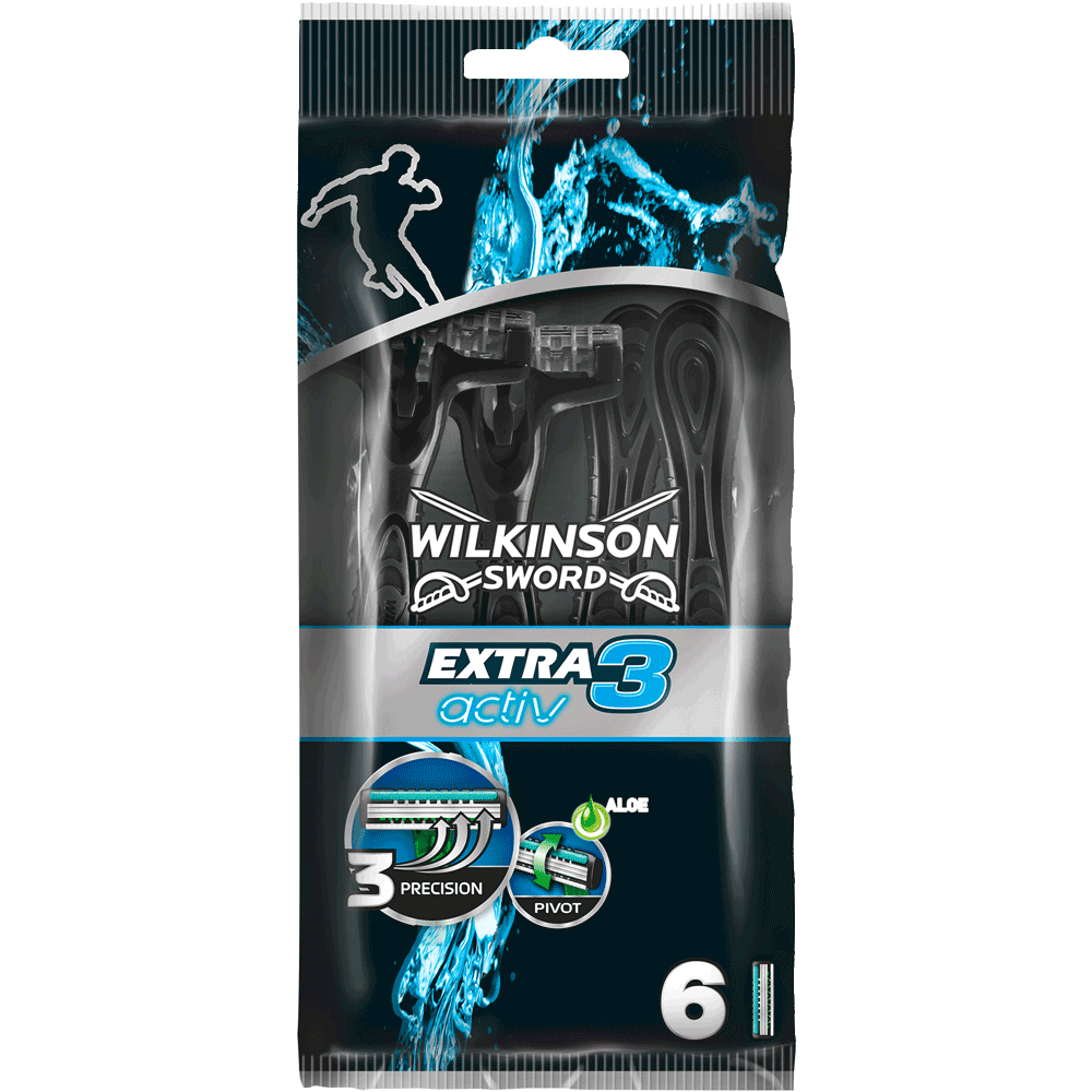 Bild: Wilkinson Sword Extra Essential 3 Einwegrasierer 