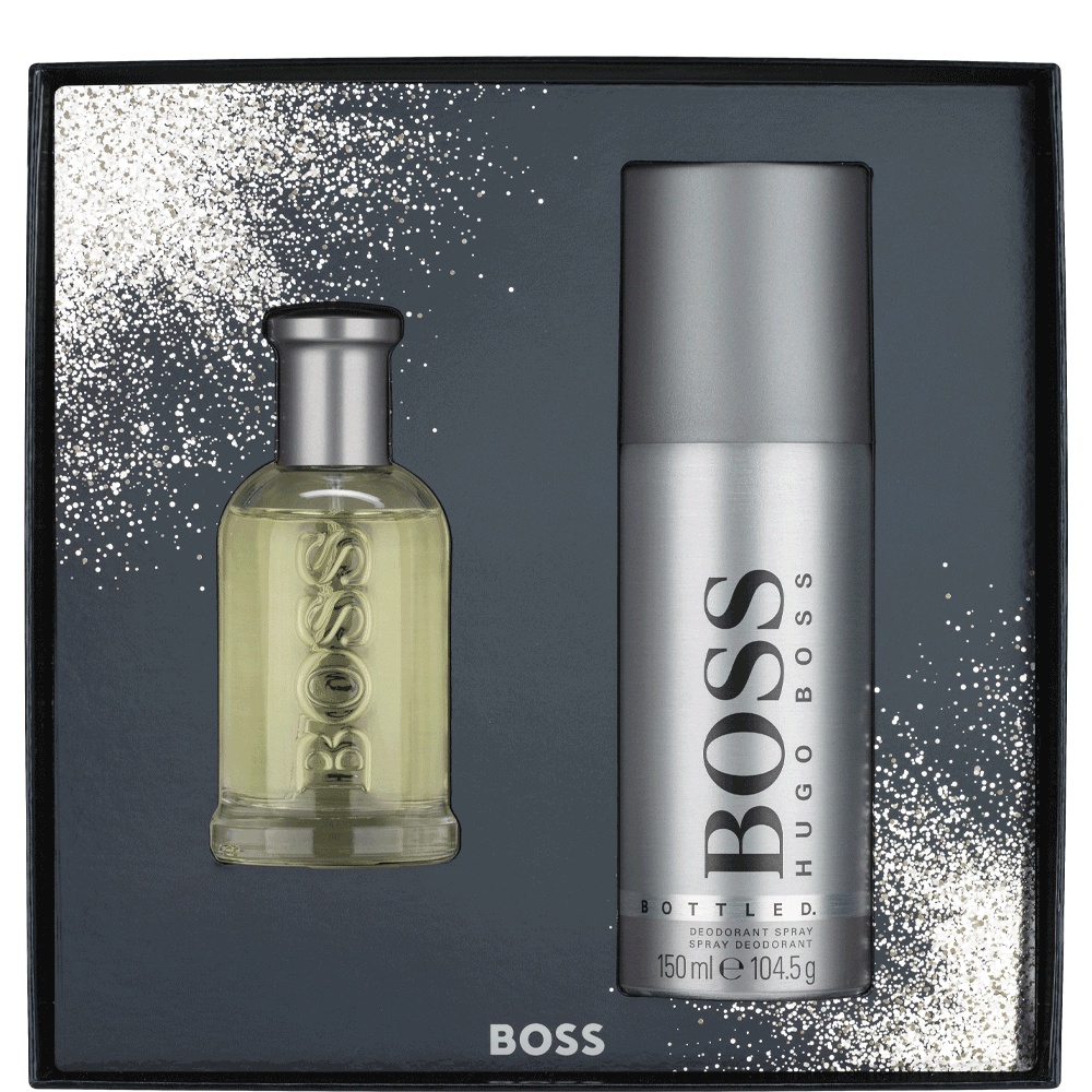 Bild: Hugo Boss Boss Bottled Geschenkset Eau de Toilette 50 ml + Deodorant 150 ml 