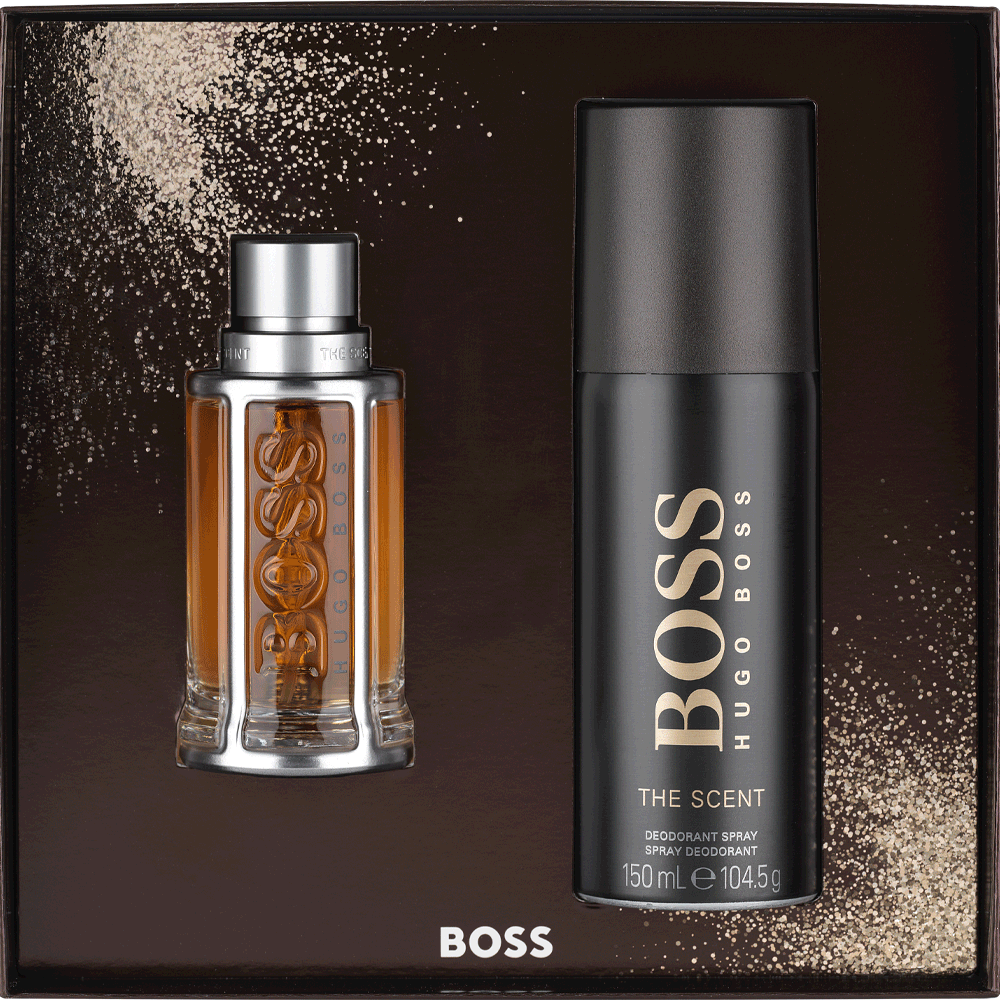 Bild: Hugo Boss The Scent Geschenkset Eau de Toilette 50 ml + Deodorant 150 ml 