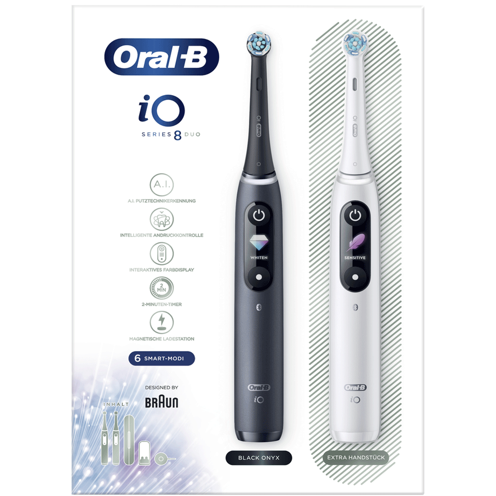 Bild: Oral-B iO 8 Duo Elektrische Zahnbürsten 