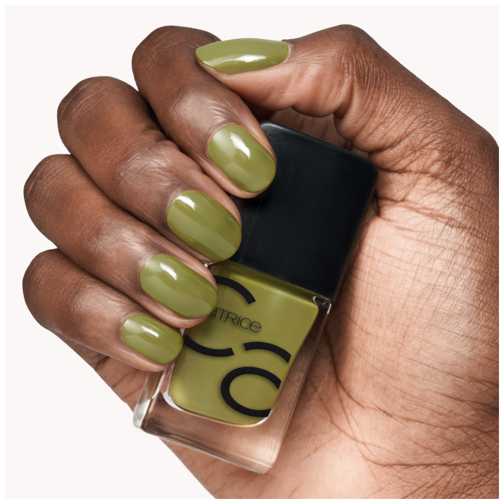 Bild: Catrice ICONAILS Gel Lacquer Nagellack Underneath The Olive Tree