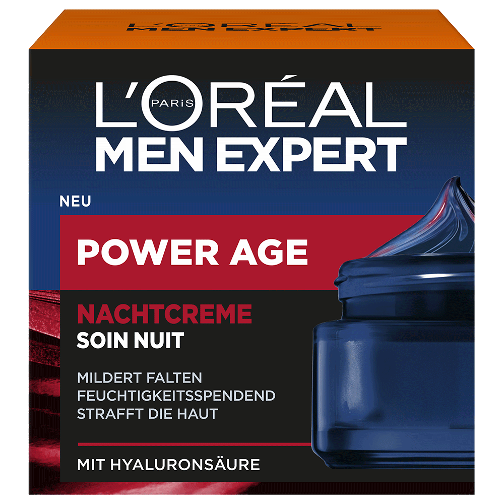 Bild: L'ORÉAL PARIS MEN EXPERT Power Age Nachtcreme 