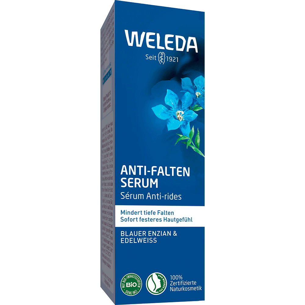 Bild: WELEDA Anti Falten Serum Blauer Enzian und Edelweiss 