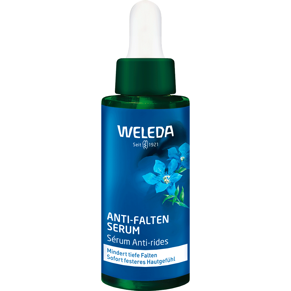 Bild: WELEDA Anti Falten Serum Blauer Enzian und Edelweiss 