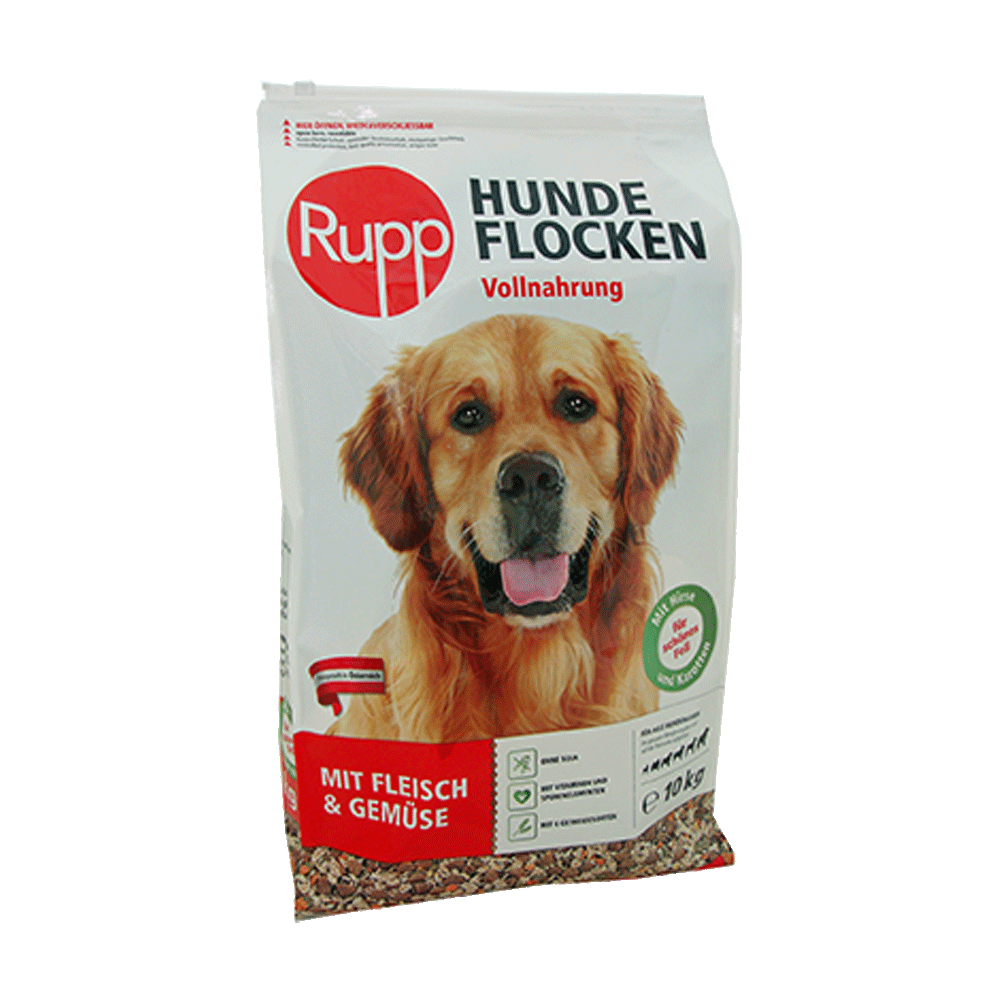 Bild: Rupp Hundeflocken mit Fleisch und Gemüse 10kg 