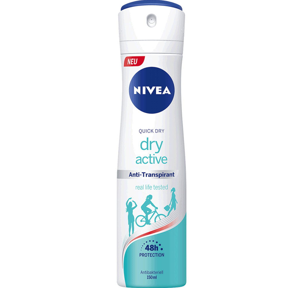 Bild: NIVEA Deospray dry active Anti-Transpirant 