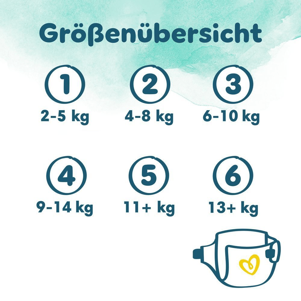 Bild: Pampers Harmonie Windeln, Größe 1, 2kg - 5kg 