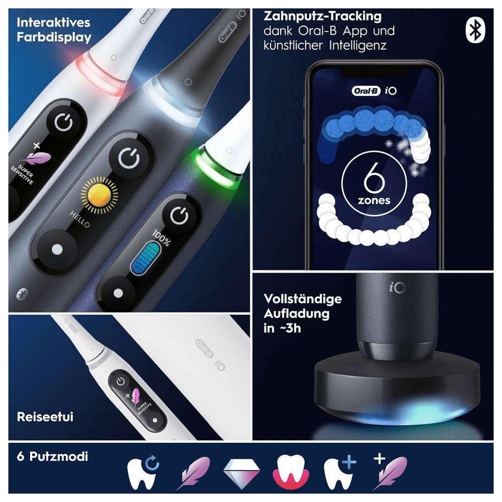 Bild: Oral-B iO 8 Duo Elektrische Zahnbürsten 