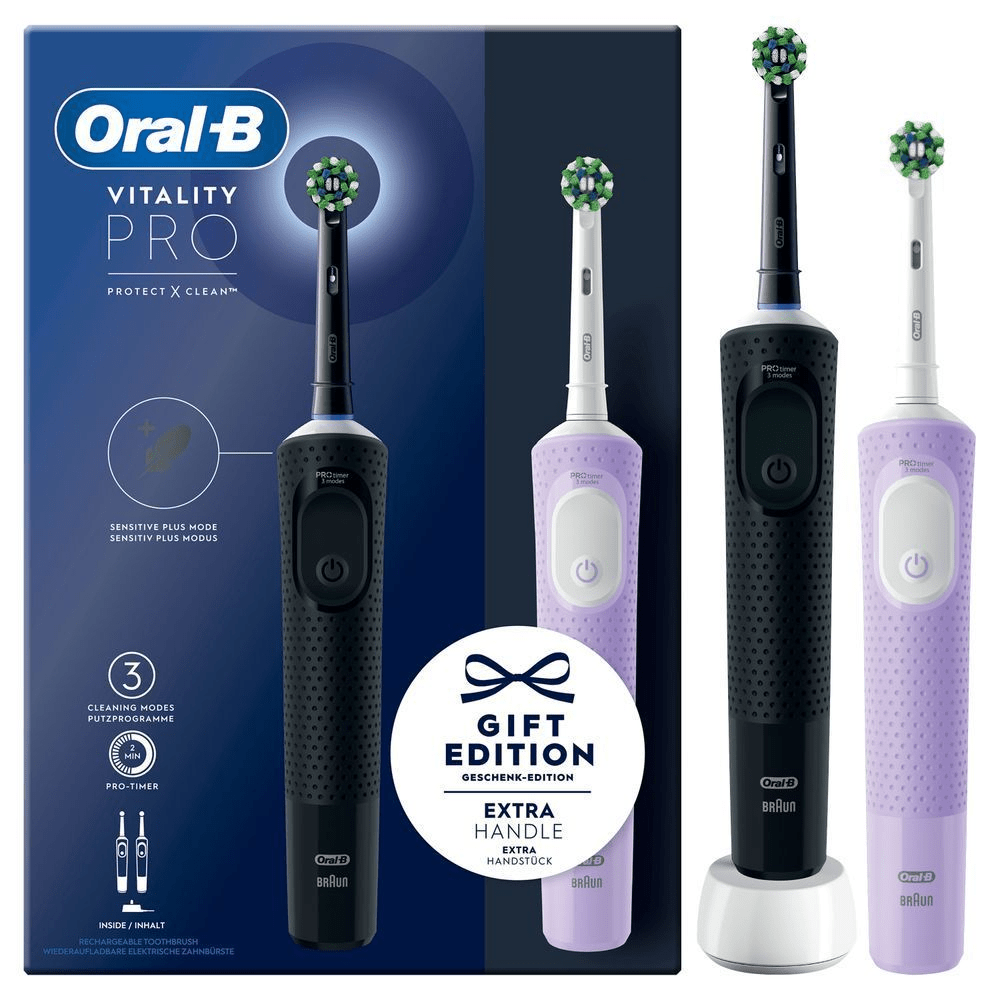 Bild: Oral-B Vitality Pro D103 Duo Black 