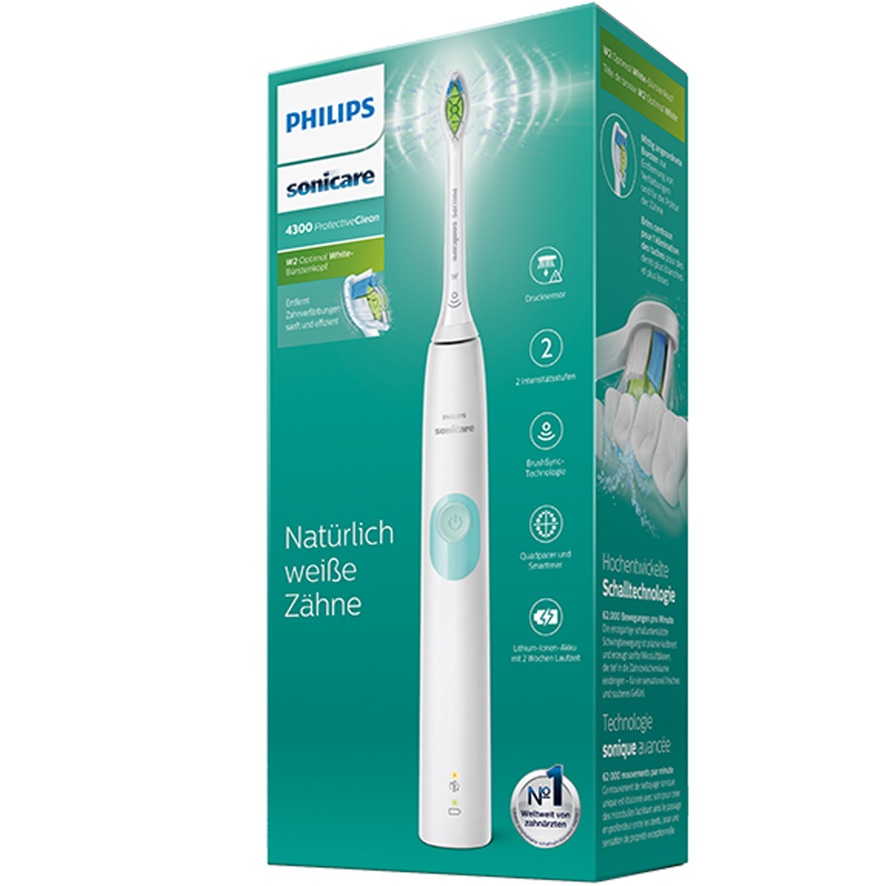 Bild: PHILIPS Sonicare ProtectiveClean 4300  Elektrische Schallzahnbürste 