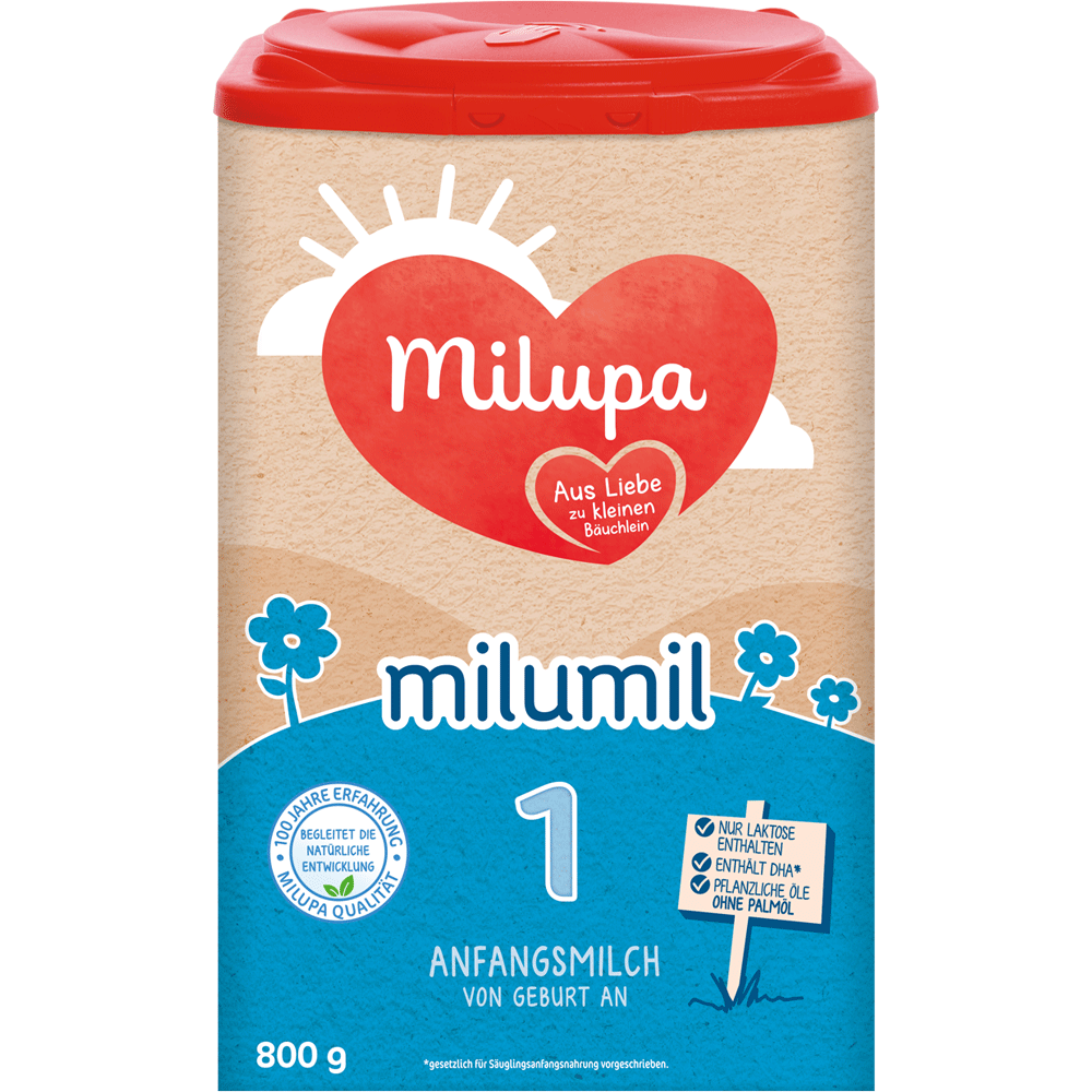 Bild: Milupa Milumil 1, Anfangsmilch 