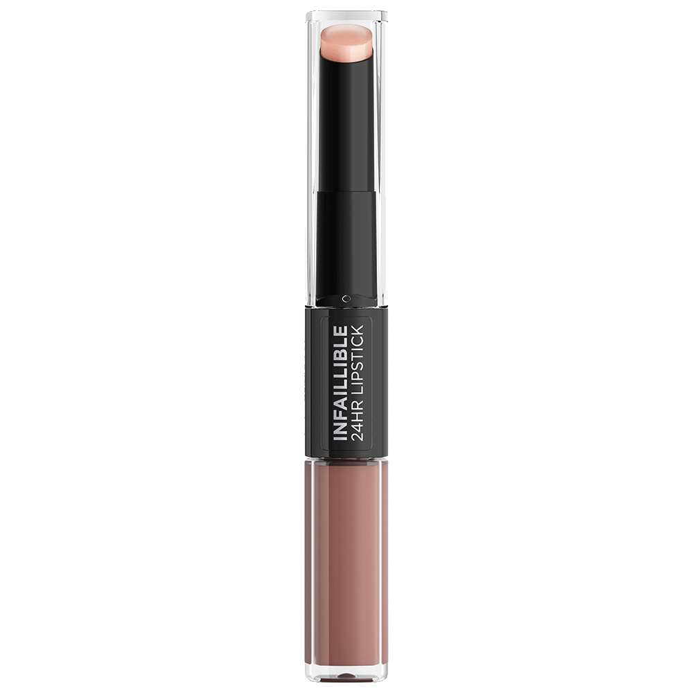 Bild: L'ORÉAL PARIS Infaillible 2-Step Lippenstift Invincible Sable