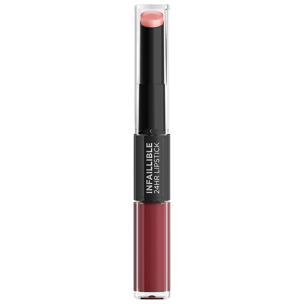 Bild: L'ORÉAL PARIS Infaillible 2-Step Lippenstift Red to Stay