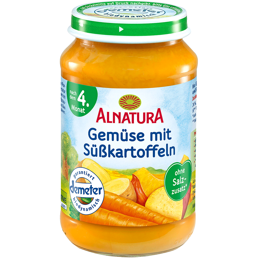 Bild: ALNATURA Gemüse mit Süßkartoffeln 