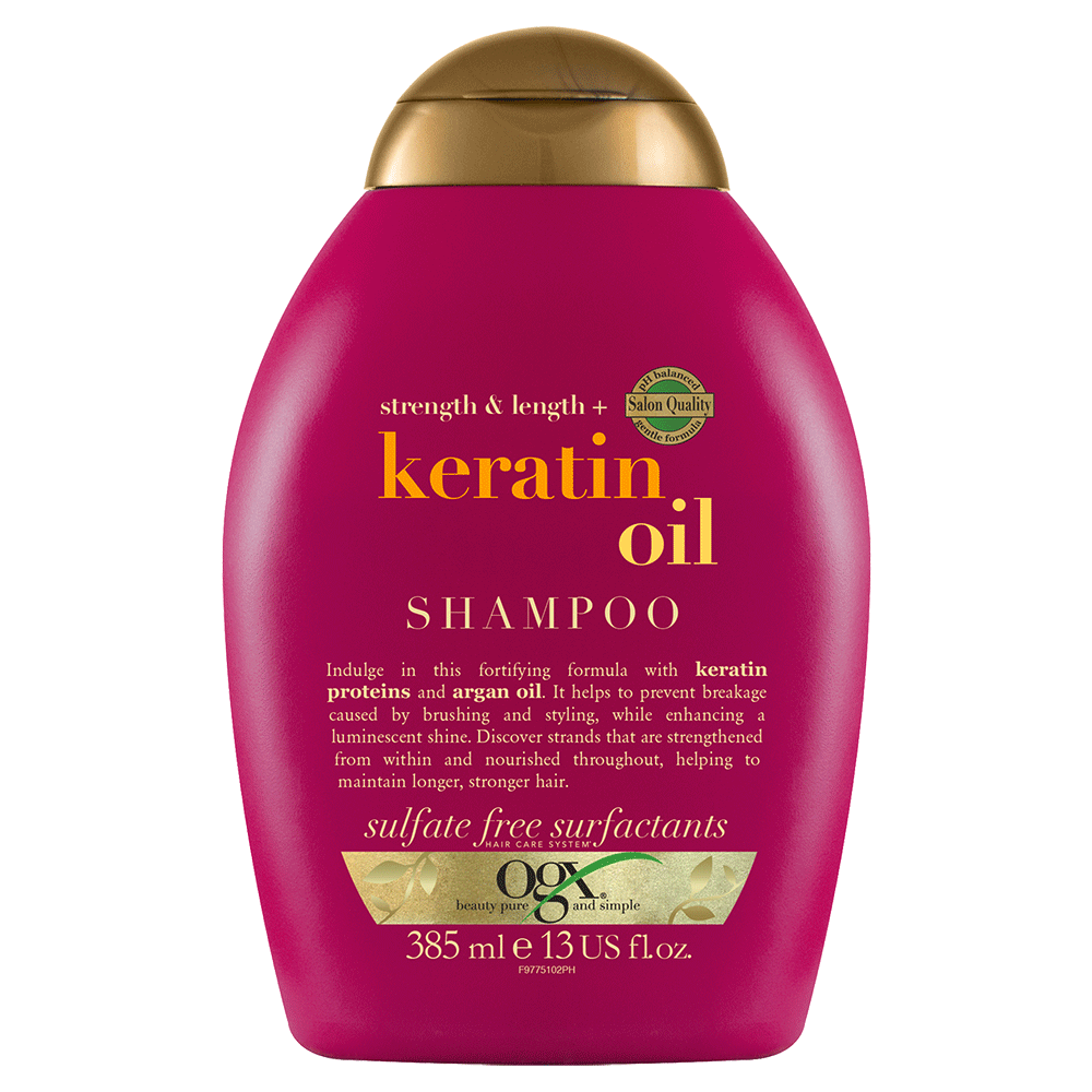 Bild: OGX Shampoo Keratin Oil 