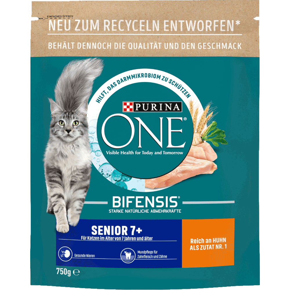 Bild: Purina ONE Senior Huhn & Vollkorn 