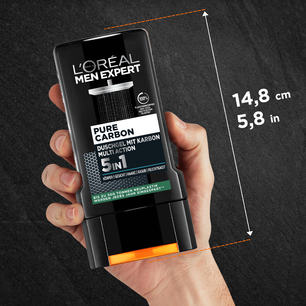 Bild: L'ORÉAL PARIS MEN EXPERT Duschgel Pure Carbon 5in1 