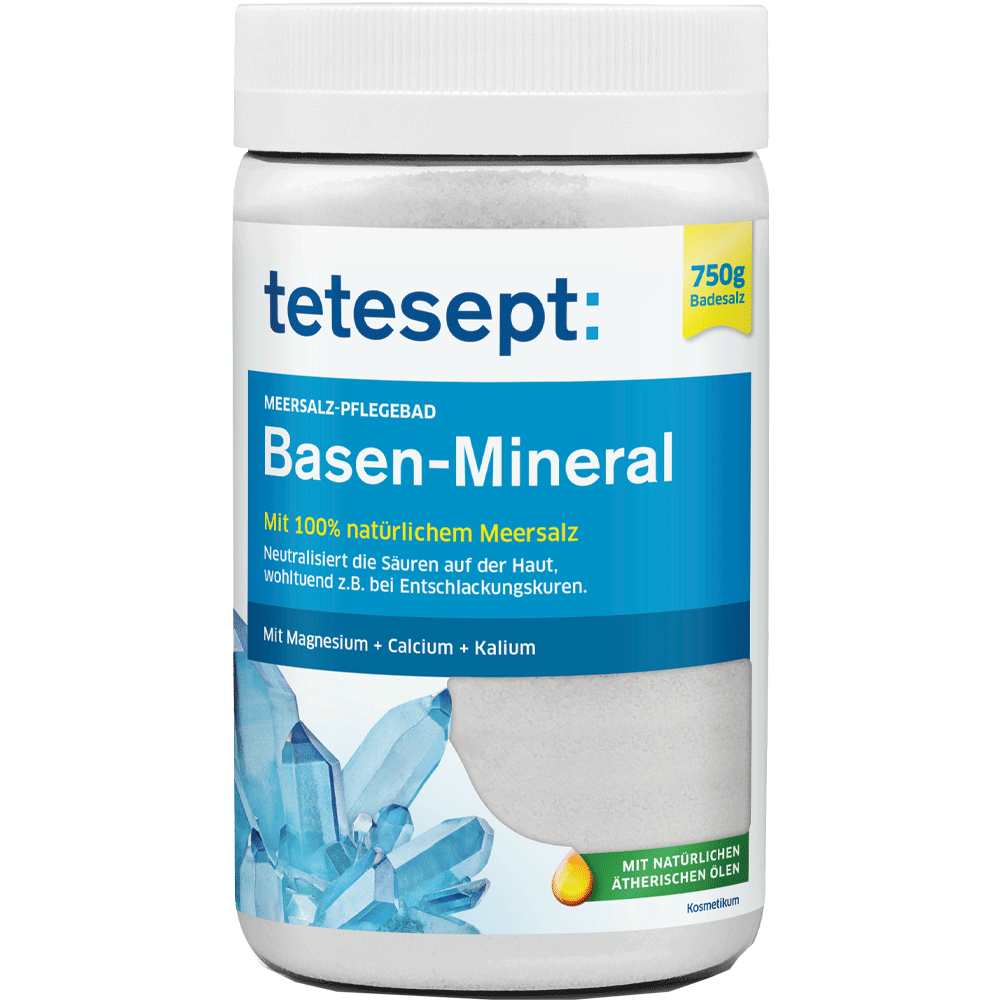 Bild: tetesept: Meersalz Pflegebad Basen Mineral 