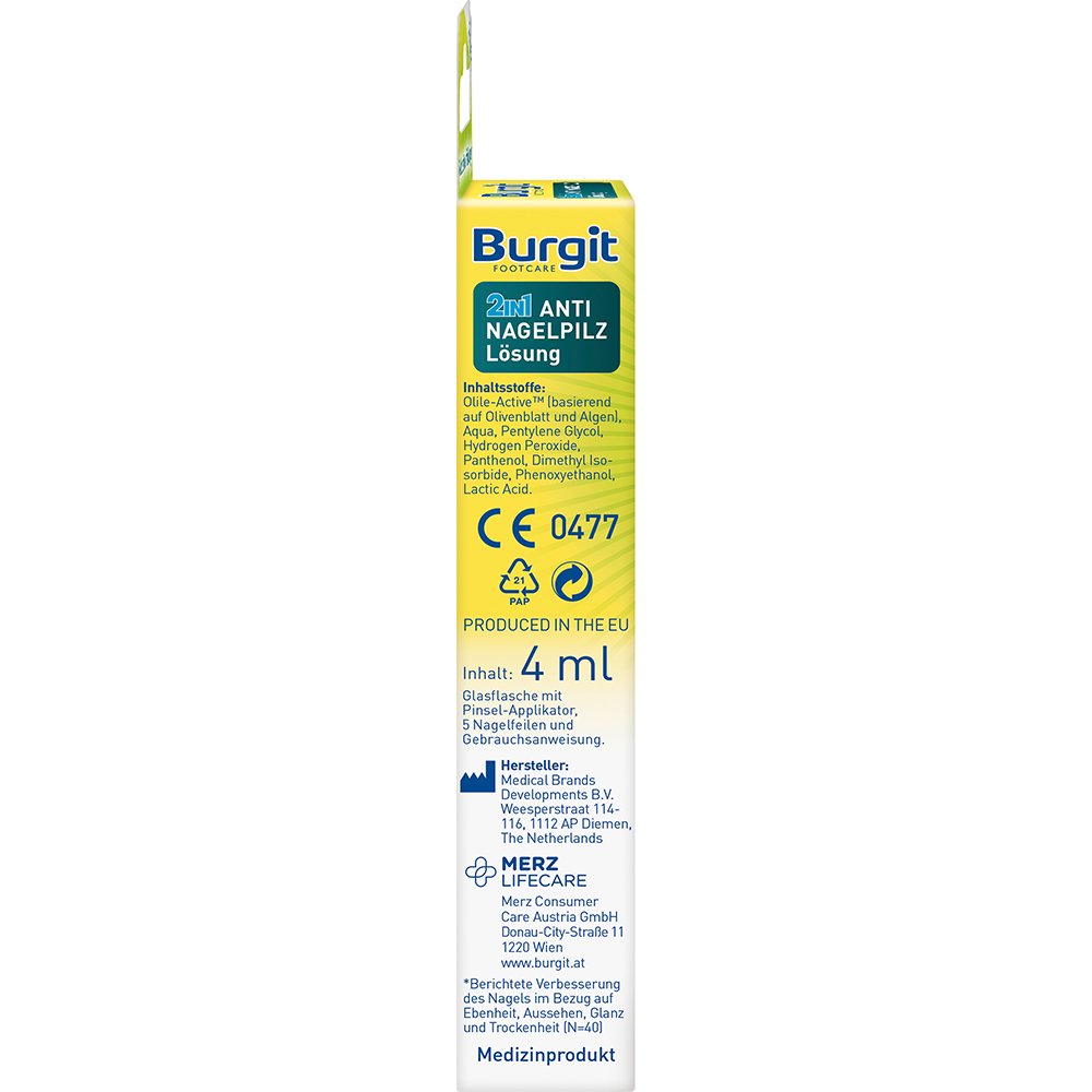 Bild: Burgit Footcare 2in1 Anti Nagelpilz Lösung 