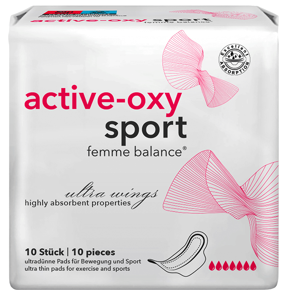 Bild: femme balance Active-Oxy Sport Binden 