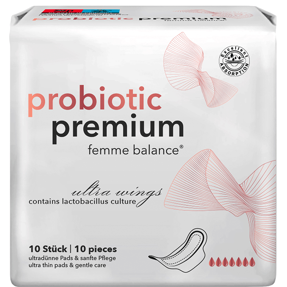 Bild: femme balance Probiotic Premium Binden 