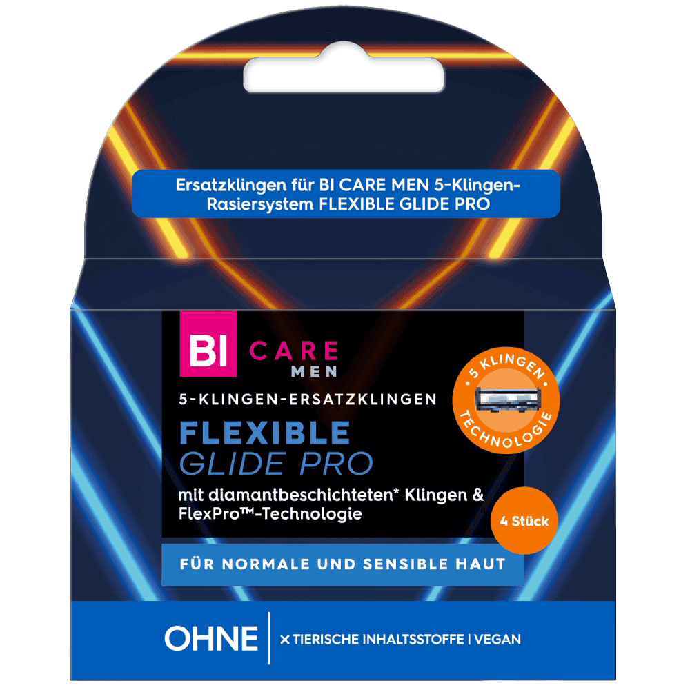 Bild: BI CARE MEN Flexible Glide Pro Ersatzklingen 