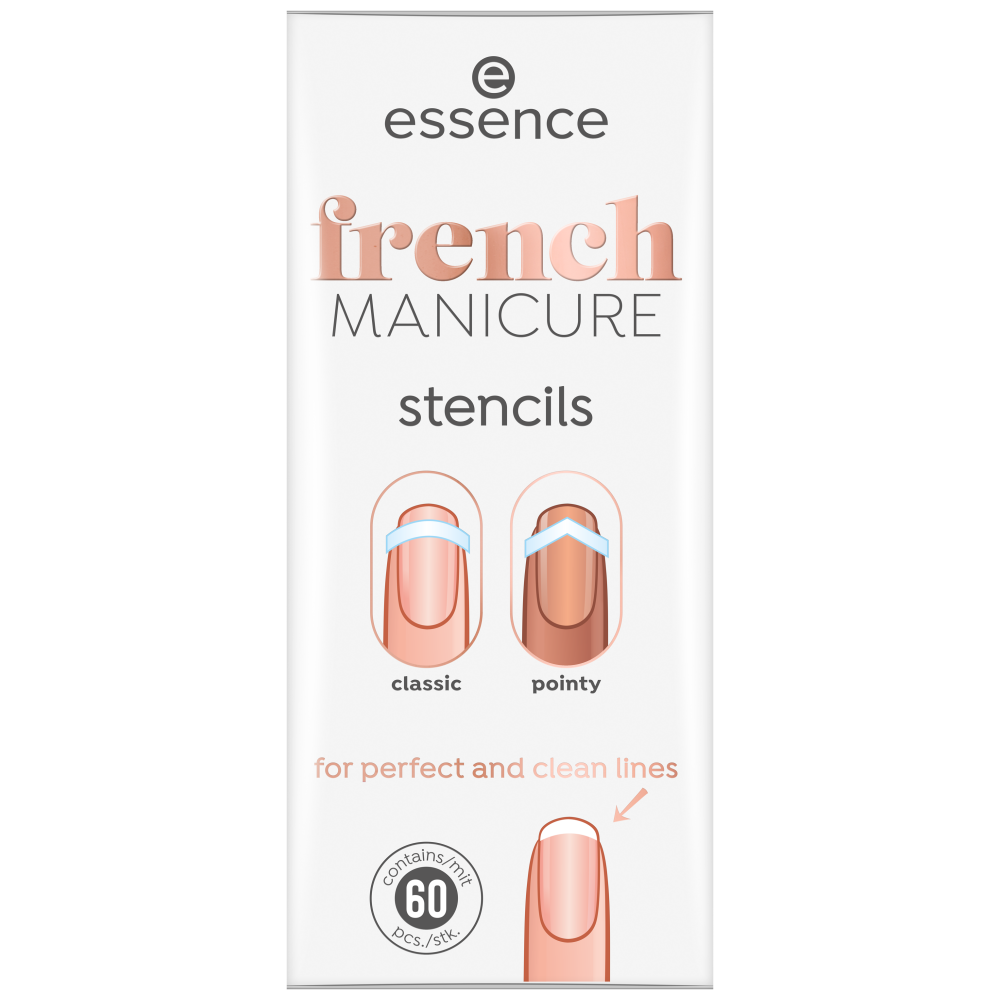 Bild: essence Nagelschablone French Manicure 