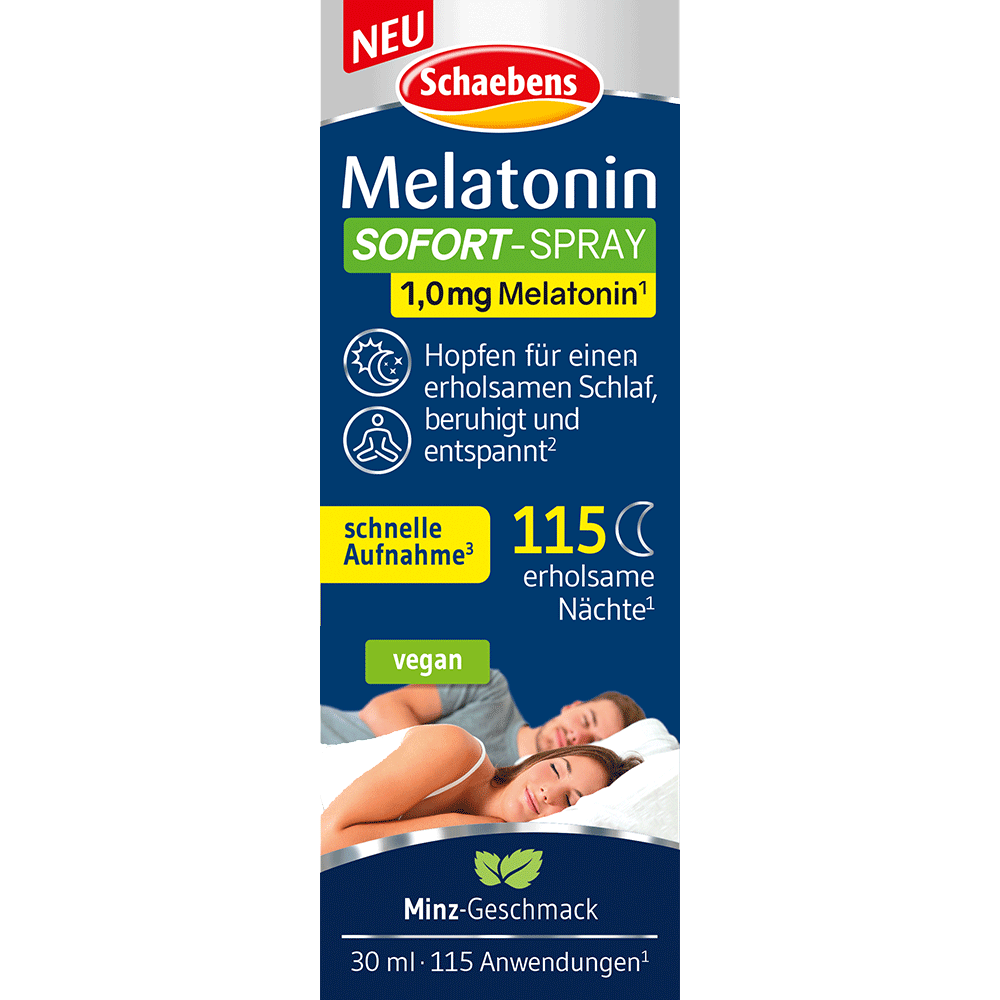 Bild: Schaebens Melatonin Sofort-Spray 