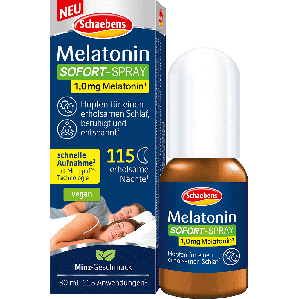 Bild: Schaebens Melatonin Sofort-Spray 