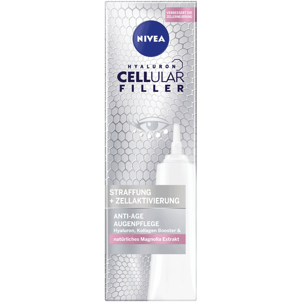 Bild: NIVEA Hyaluron Cellular Filler + Straffung Augenpflege 