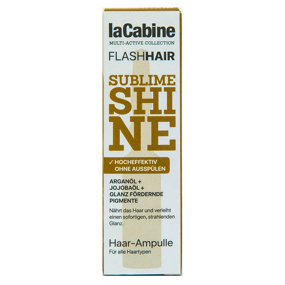 Bild: laCabine Flash Hair Haar Ampulle Sublime Shine 