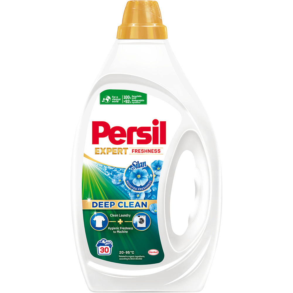 Bild: Persil Flüssigwaschmittel Expert Freshness Deep Clean mit Silan 