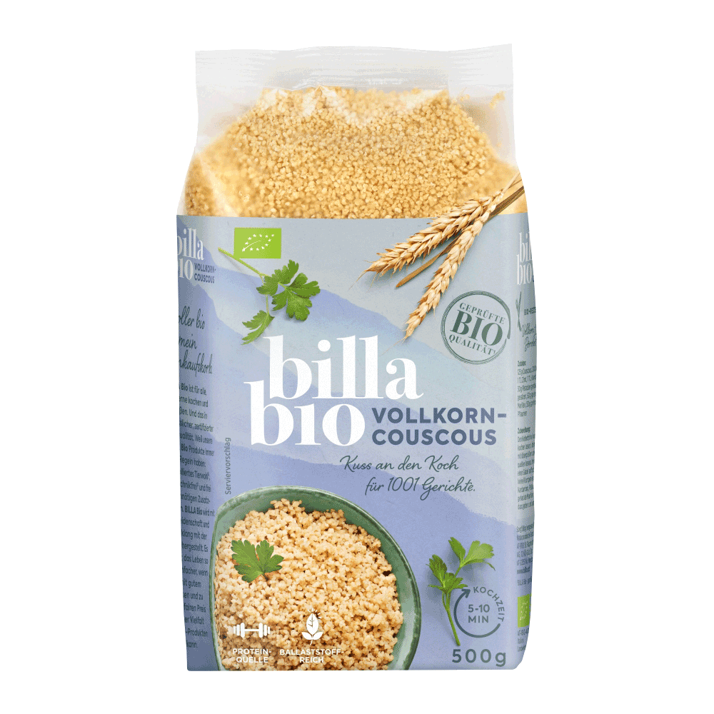 Bild: Billa Bio Vollkorn Couscous 